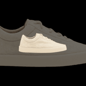 Yeezy Crepe Sneaker Season 6 Thick Shaggy Suede Chalk