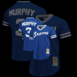 Dale Murphy Atlanta Braves Mitchell & Ness Cooperstown Mesh Batting Practice Jersey – Royal