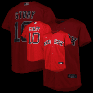 Trevor Story Boston Red Sox Nike Youth Alternate Replica Player Jersey – Red