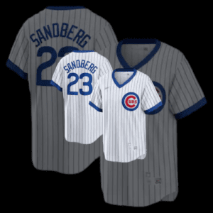 Ryne Sandberg Chicago Cubs Nike Home Cooperstown Collection Player Jersey – White