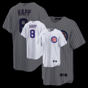 Ian Happ Chicago Cubs Nike Home Replica Jersey – White