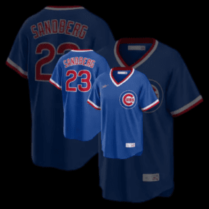 Ryne Sandberg Chicago Cubs Nike Road Cooperstown Collection Player Jersey – Royal