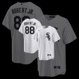 Luis Robert Chicago White Sox Nike Replica Player Name Jersey – White