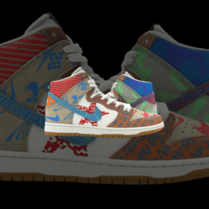 Nike SB Dunk High Thomas Campbell What The Dunk