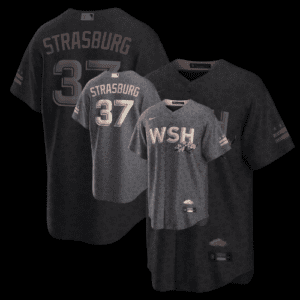 Stephen Strasburg Washington Nationals Nike City Connect Replica Player Jersey – Gray