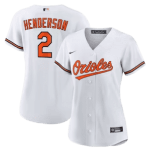 Gunnar Henderson Baltimore Orioles Nike Women’s Replica Player Jersey – White