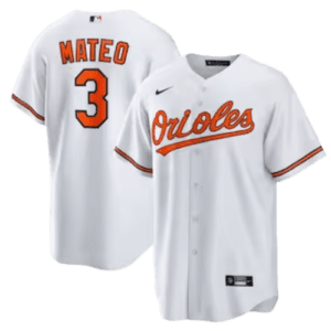 Jorge Mateo Baltimore Orioles Nike Replica Player Jersey – White