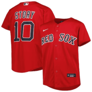 Trevor Story Boston Red Sox Nike Youth Alternate Replica Player Jersey – Red