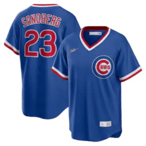 Ryne Sandberg Chicago Cubs Nike Road Cooperstown Collection Player Jersey – Royal