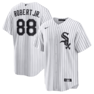 Luis Robert Chicago White Sox Nike Replica Player Name Jersey – White