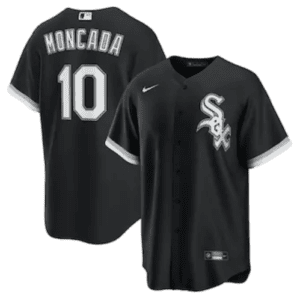 Yoan Moncada Chicago White Sox Nike Alternate Replica Player Name Jersey – Black