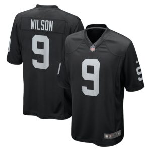 Tyree Wilson Las Vegas Raiders Nike 2023 NFL Draft First Round Pick Game Jersey – Black