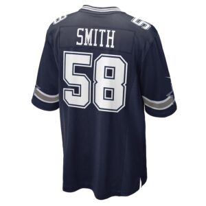 Mazi Smith Dallas Cowboys Nike 2023 NFL Draft First Round Pick Game Jersey – Navy