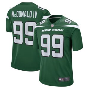 Will McDonald IV New York Jets Nike 2023 NFL Draft First Round Pick Game Jersey – Gotham Green