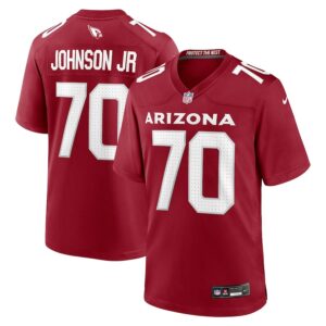 Paris Johnson Jr. Arizona Cardinals Nike 2023 NFL Draft First Round Pick Game Jersey – Cardinal