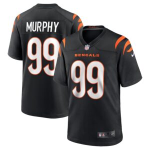 Myles Murphy Cincinnati Bengals Nike 2023 NFL Draft First Round Pick Game Jersey – Black