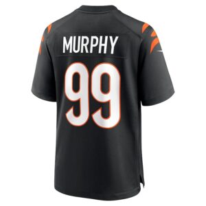 Myles Murphy Cincinnati Bengals Nike 2023 NFL Draft First Round Pick Game Jersey – Black