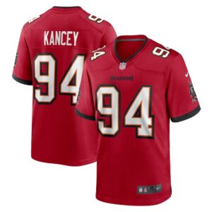 Calijah Kancey Tampa Bay Buccaneers Nike 2023 NFL Draft First Round Pick Game Jersey – Red