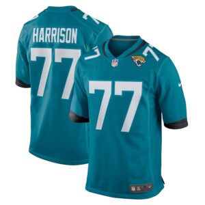 Anton Harrison Jacksonville Jaguars Nike 2023 NFL Draft First Round Pick Game Jersey – Teal