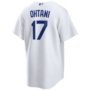 Shohei Ohtani Los Angeles Dodgers Nike Home Replica Player Jersey – White