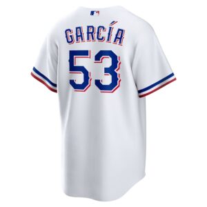 Adolis Garcia Texas Rangers Nike Home Replica Jersey – White