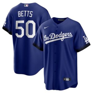 Mookie Betts Los Angeles Dodgers Nike City Connect Replica Player Jersey – Royal