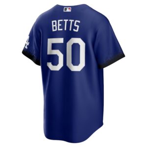 Mookie Betts Los Angeles Dodgers Nike City Connect Replica Player Jersey – Royal