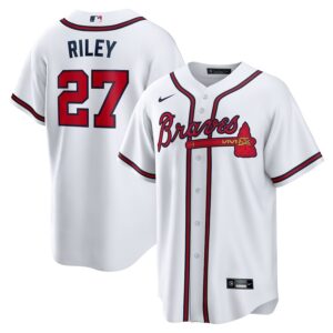 Austin Riley Atlanta Braves Nike Home Replica Player Jersey – White