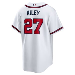 Austin Riley Atlanta Braves Nike Home Replica Player Jersey – White