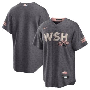 Washington Nationals Nike City Connect Replica Team Jersey – Gray