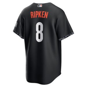 Cal Ripken Baltimore Orioles Nike 2023 City Connect Replica Player Jersey – Black