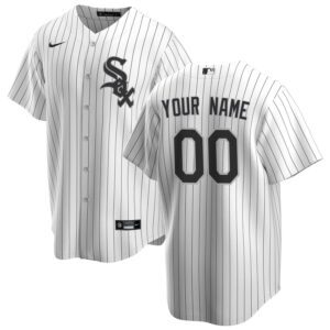 Chicago White Sox Nike Home Replica Custom Jersey – White