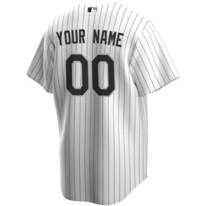 Chicago White Sox Nike Home Replica Custom Jersey – White