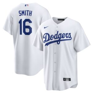 Will Smith Los Angeles Dodgers Nike Home Official Replica Player Jersey – White