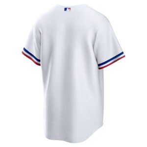 Texas Rangers Nike Home Replica Team Jersey – White