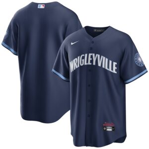 Chicago Cubs Nike City Connect Replica Jersey – Navy