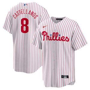 Nick Castellanos Philadelphia Phillies Nike Replica Player Jersey – White