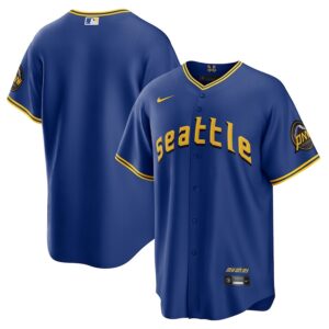 Seattle Mariners Nike 2023 City Connect Replica Jersey – Royal