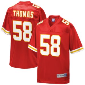 Derrick Thomas Kansas City Chiefs NFL Pro Line Retired Player Replica Jersey – Red