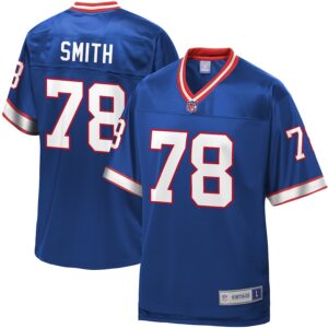 Bruce Smith Buffalo Bills NFL Pro Line Retired Player Replica Jersey – Royal