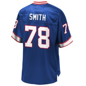 Bruce Smith Buffalo Bills NFL Pro Line Retired Player Replica Jersey – Royal