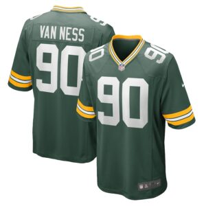 Lukas Van Ness Green Bay Packers Nike 2023 NFL Draft First Round Pick Game Jersey – Green