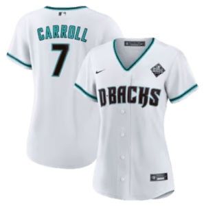 Corbin Carroll Arizona Diamondbacks Nike Women’s 2023 World Series Replica Player Jersey – White