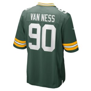 Lukas Van Ness Green Bay Packers Nike 2023 NFL Draft First Round Pick Game Jersey – Green