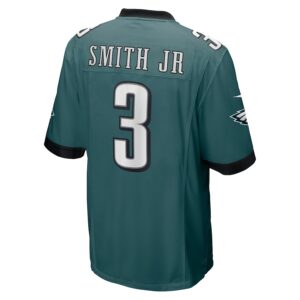 Nolan Smith Philadelphia Eagles Nike 2023 NFL Draft First Round Pick Game Jersey – Midnight Green