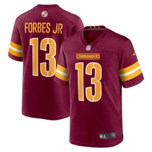 Emmanuel Forbes Washington Commanders Nike 2023 NFL Draft First Round Pick Game Jersey – Burgundy