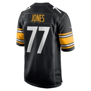 Broderick Jones Pittsburgh Steelers Nike 2023 NFL Draft First Round Pick Game Jersey – Black