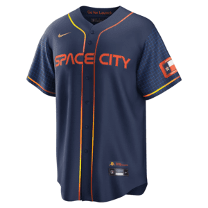 Jose Altuve Houston Astros Nike 2022 City Connect Replica Player Jersey – Navy