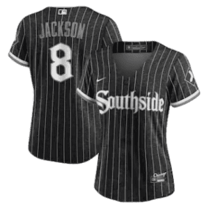 Bo Jackson Chicago White Sox Nike Women’s City Connect Replica Player Jersey – Black