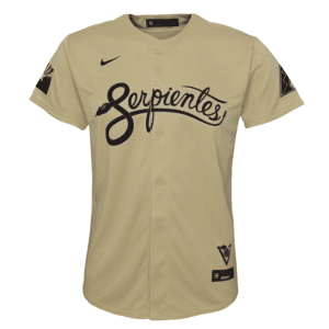 Madison Bumgarner Arizona Diamondbacks Nike Youth City Connect Replica Player Jersey – Sand